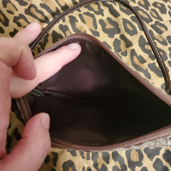 NWOT Authentic Coach Logo Wristlet with Pocket - Picture 6 of 8